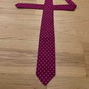 Vintage 100% Silk BOSS Tie with Mini Suns